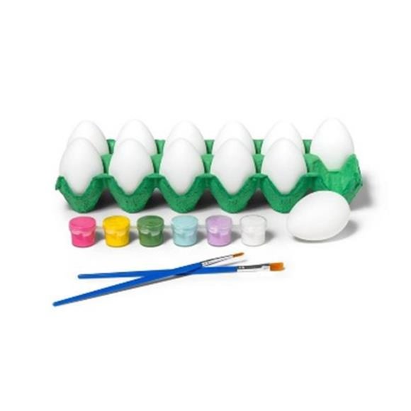 12pk Paint-Your-Own Easter Eggs Kit - Mondo Llama - Picture 2 of 3